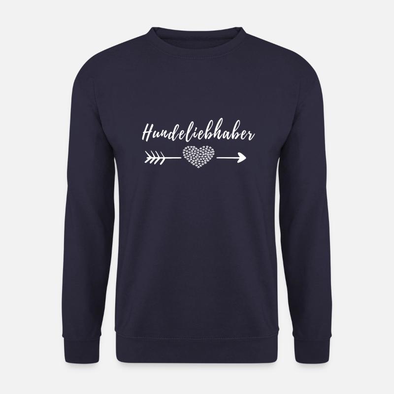 Hundeliebhaber - Unisex Pullover - Navy