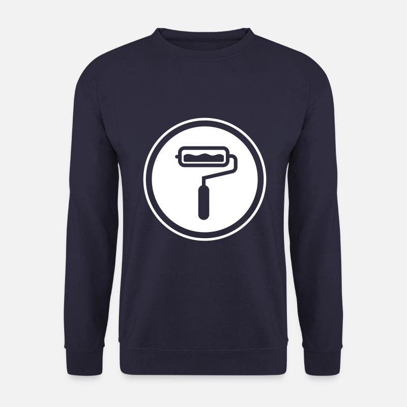 Painter Silhouette icon - Unisex Sweatshirt - navy