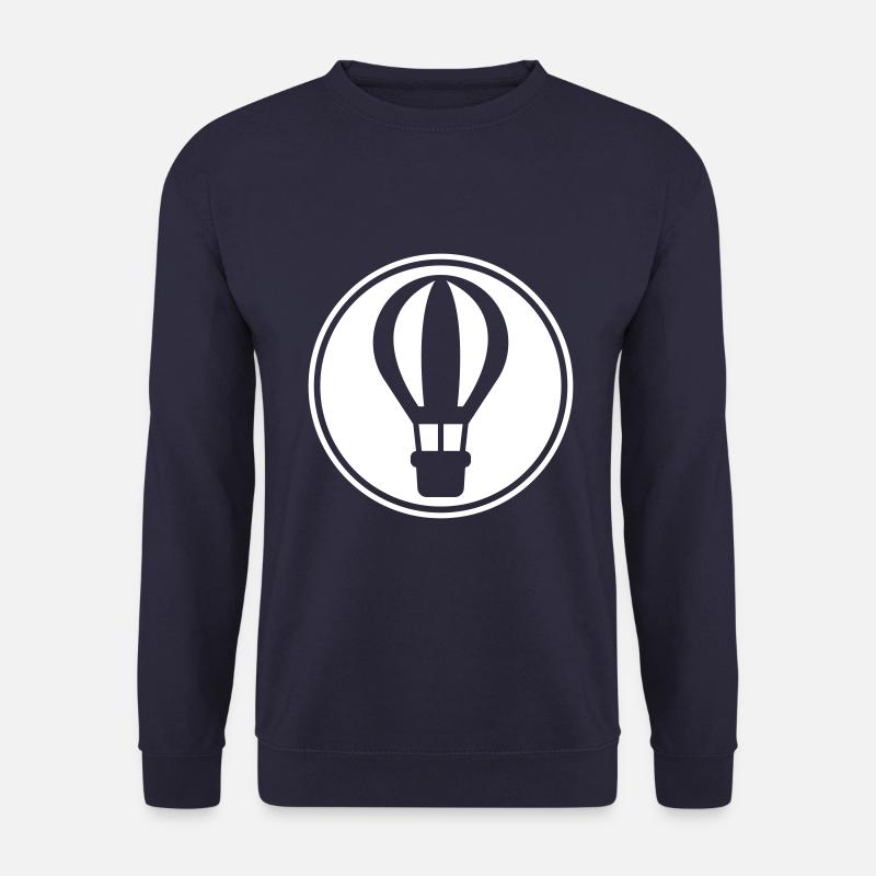 Heißluftballon icon - Unisex Pullover - Navy