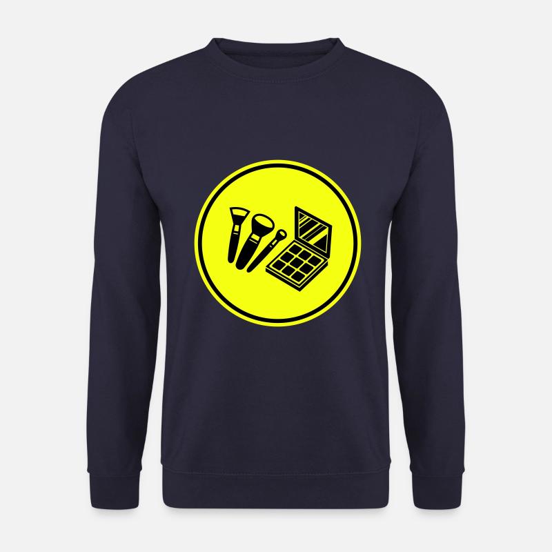 Make Up Cosmetics Icon - Unisex Sweatshirt - navy