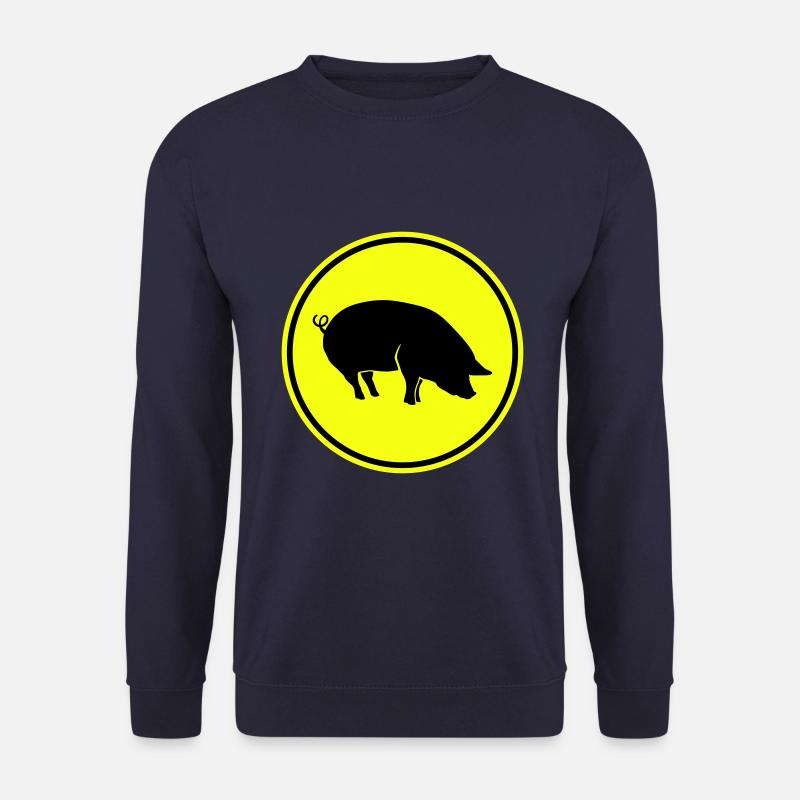 Schwein Tier - Unisex Pullover - Navy