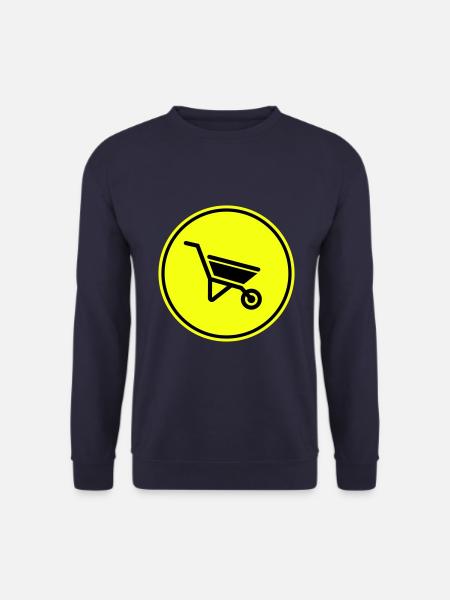 Schubkarre Symbol - Unisex Pullover - Navy