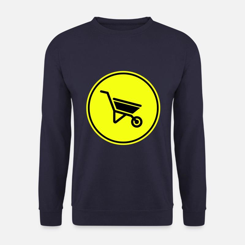 Schubkarre Symbol - Unisex Pullover - Navy