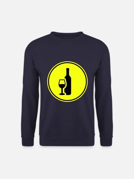 Wein Icon - Unisex Pullover - Navy