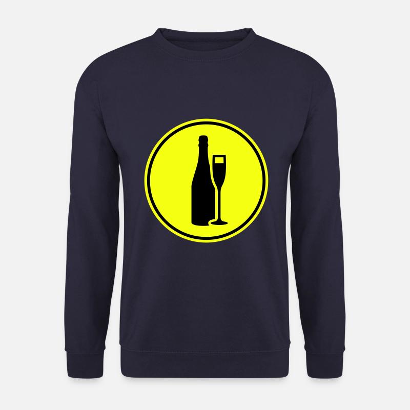 Symbole du vin rouge - Sweat-shirt Unisexe - marine