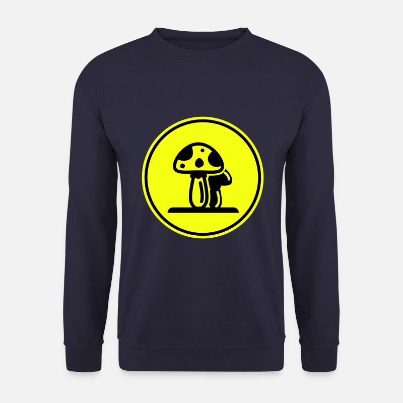 Pilze Symbol - Unisex Pullover - Navy