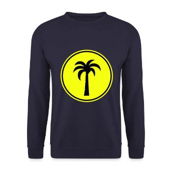 symbole de la paume - Sweat-shirt Unisexe - marine - Devant - Alina (178cm) & Michal (187cm)