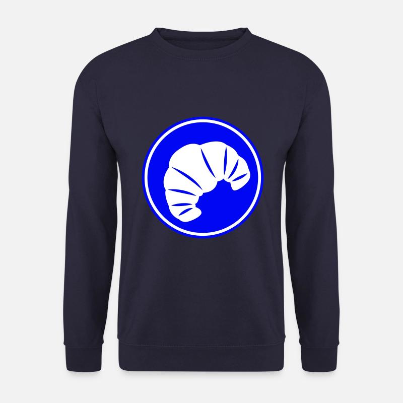 Croissant Symbol - Unisex Pullover - Navy