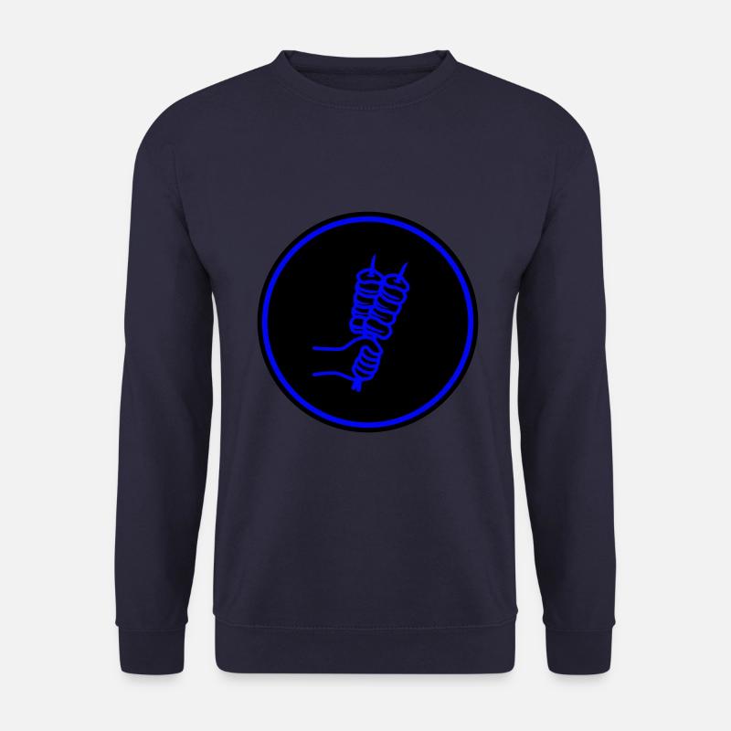 Icône de grille Spieß - Sweat-shirt Unisexe - marine