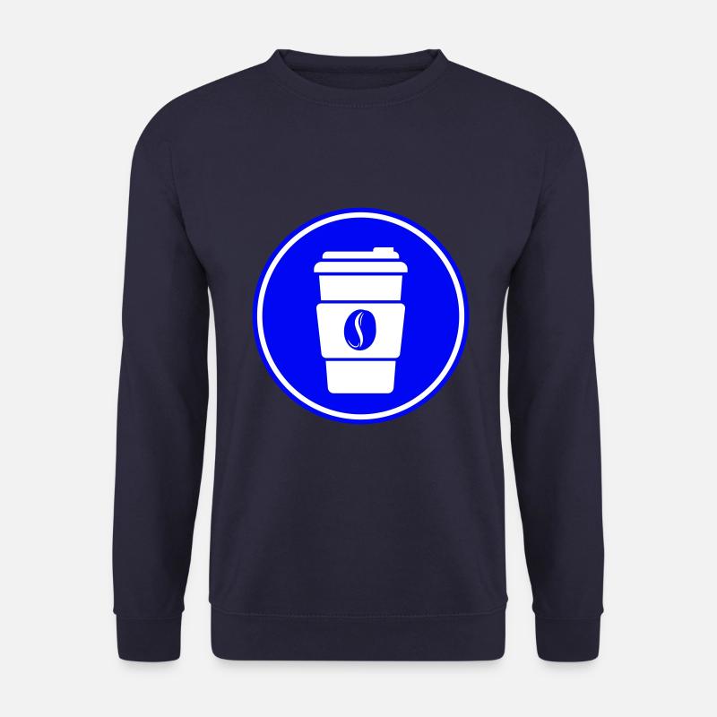 Symbole du café - Sweat-shirt Unisexe - marine