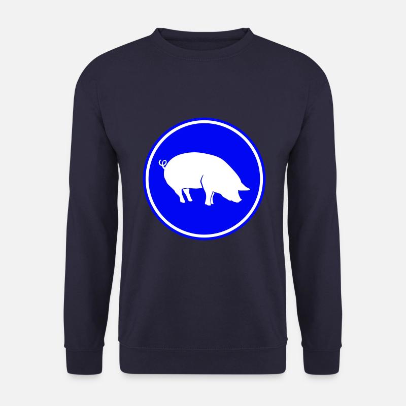 Schwein Tier - Unisex Pullover - Navy