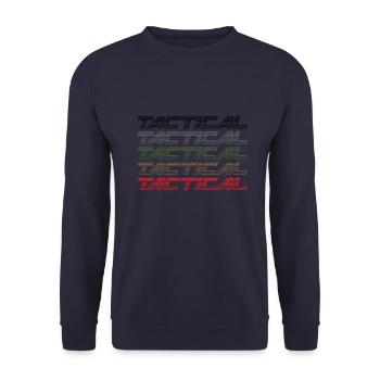 Ultra Tactical - Unisex Sweatshirt - navy - Front - Alina (178cm) & Michal (187cm)