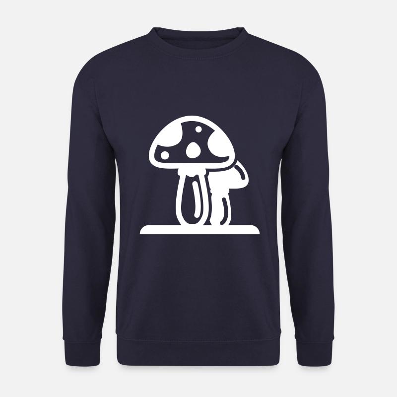 Pilze Symbol - Unisex Pullover - Navy