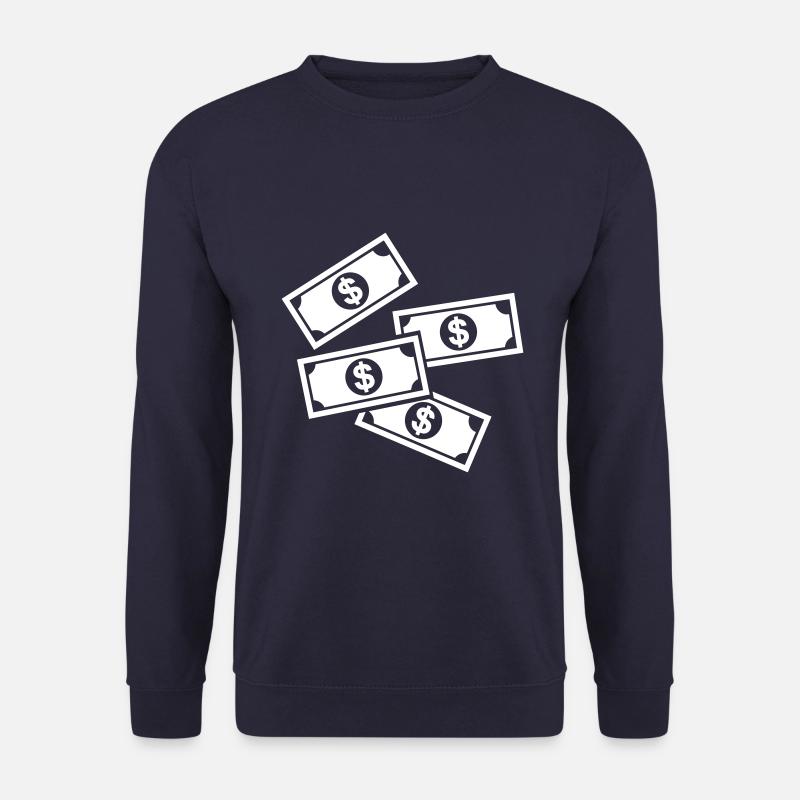 Cash Money Symbol - Unisex Pullover - Navy