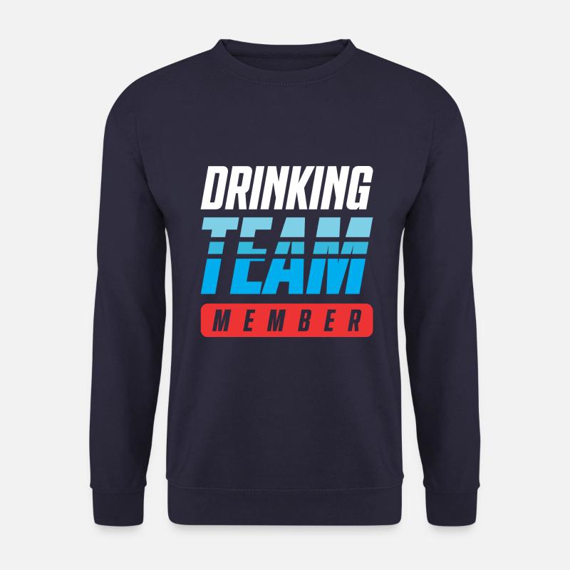 Drinking Team - Unisex Sweatshirt - navy