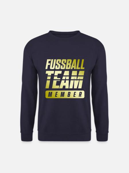 Fussball Team - Unisex Pullover - Navy
