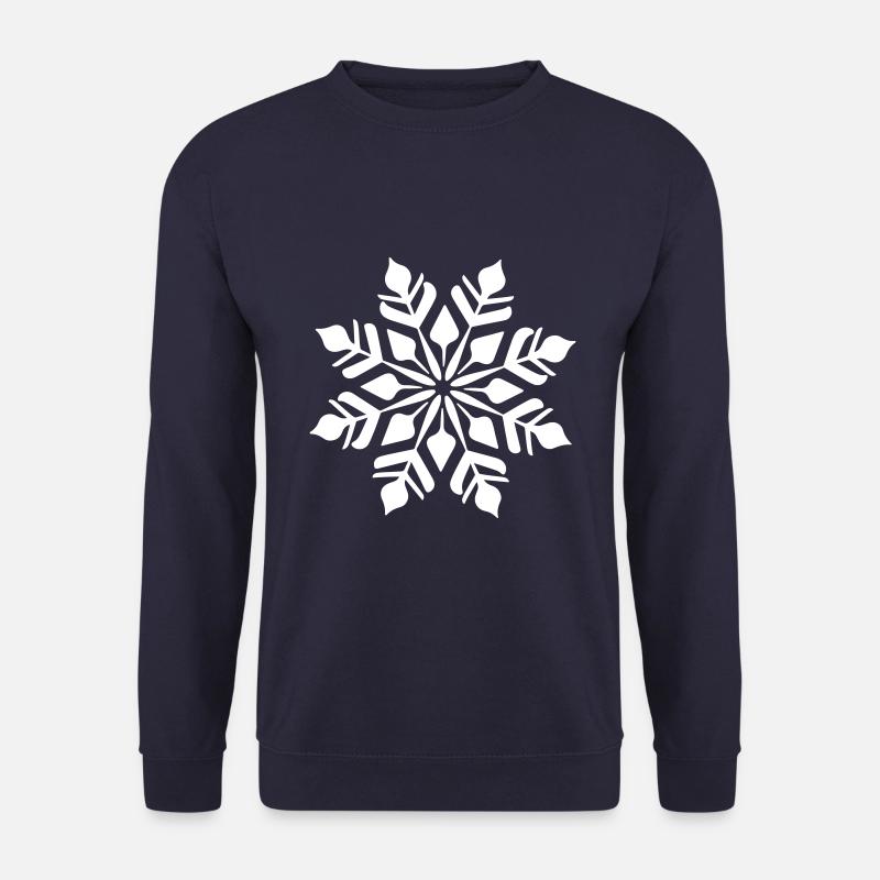 Schneeflocke Icon Winter - Unisex Pullover - Navy
