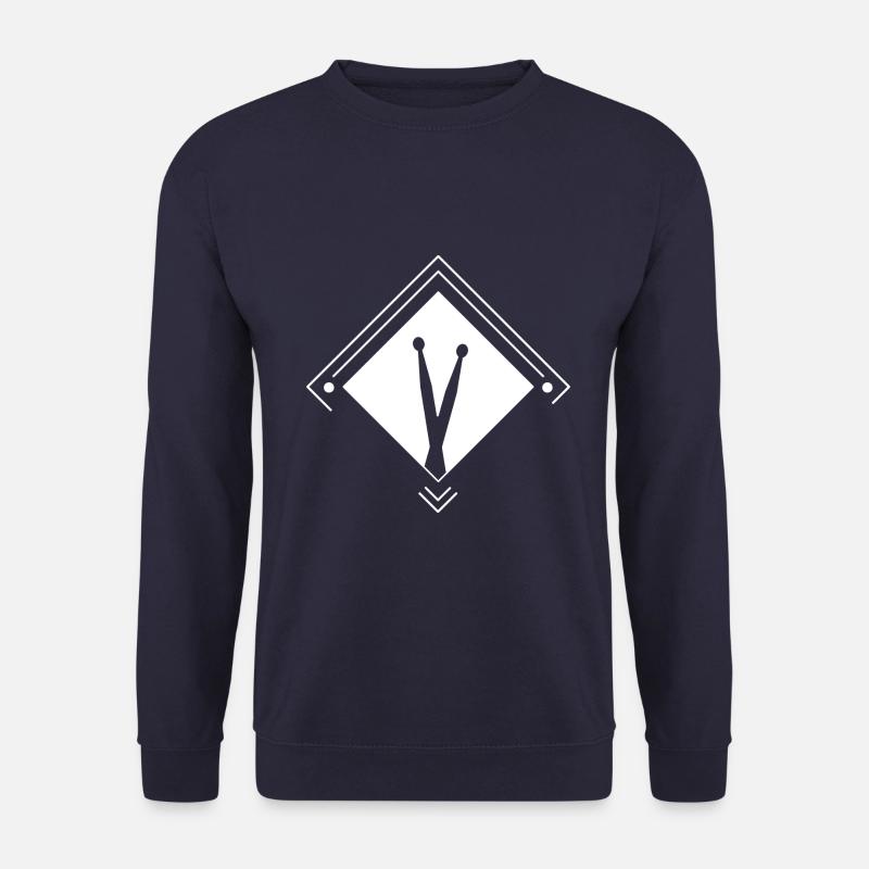 Sticks - drummer - drums - band - musicians - Unisex Sweatshirt - navy
