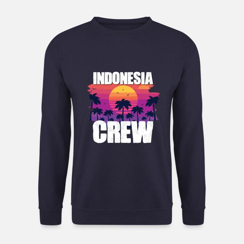 Indonesia Holidays - Unisex Sweatshirt - navy