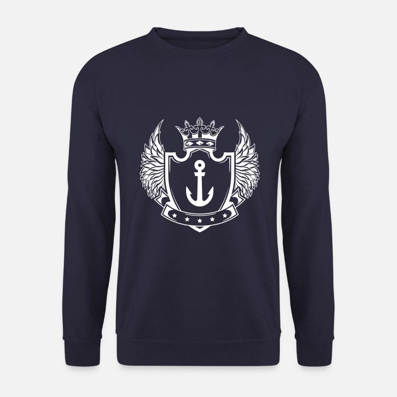 Anker Wappen - Unisex Pullover - Navy