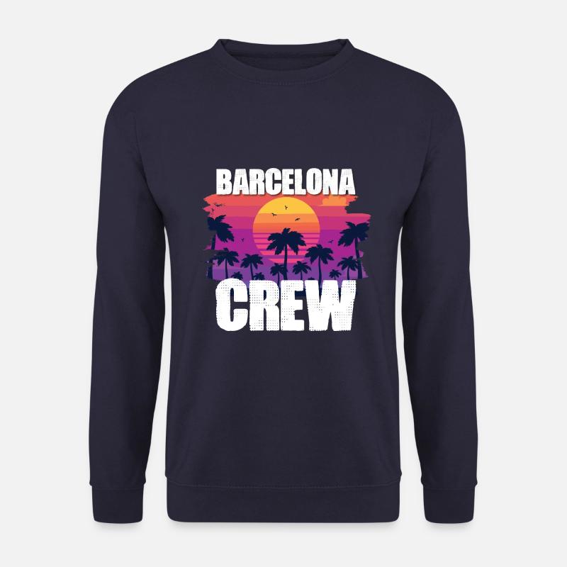 Barcelona Urlaub - Unisex Pullover - Navy