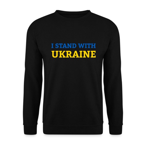 I stand with Ukraine Support & Solidarität - Unisex Pullover