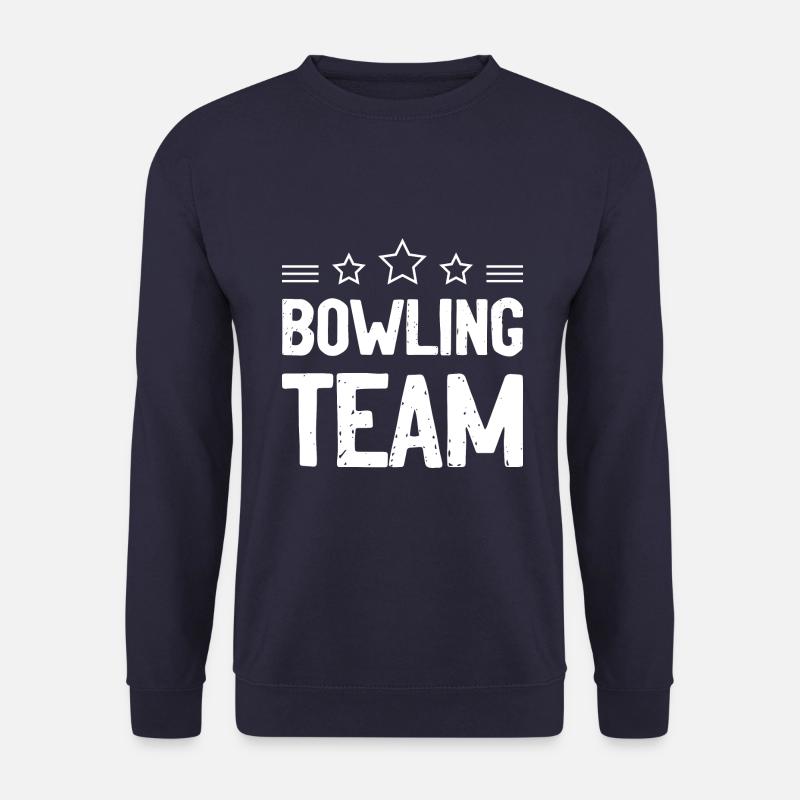 Bowling Team Mannschaft - Unisex Sweatshirt - navy