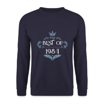 1984 best of - Sweat-shirt Unisexe - marine - Devant - Alina (178cm) & Michal (187cm)