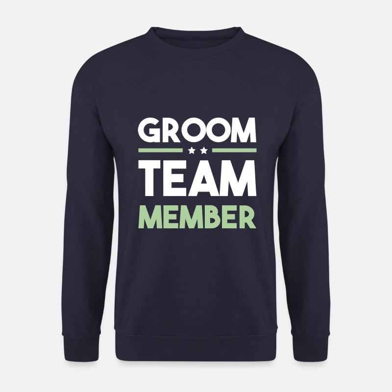 Groom Team - Unisex Pullover - Navy
