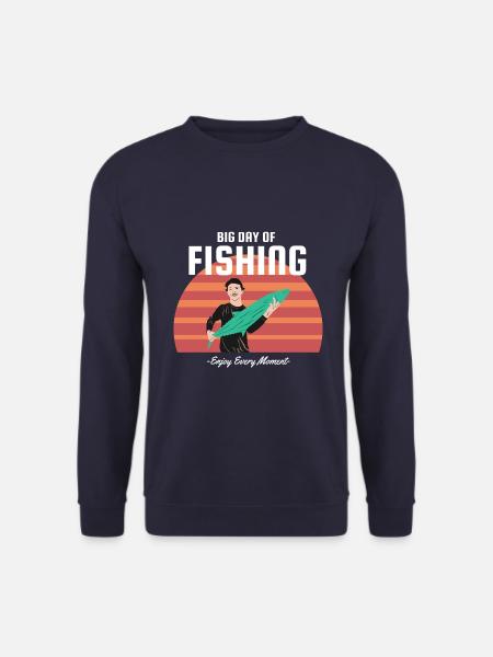 Toller Angeltag, genießen Sie jeden Moment - Unisex Pullover - Navy