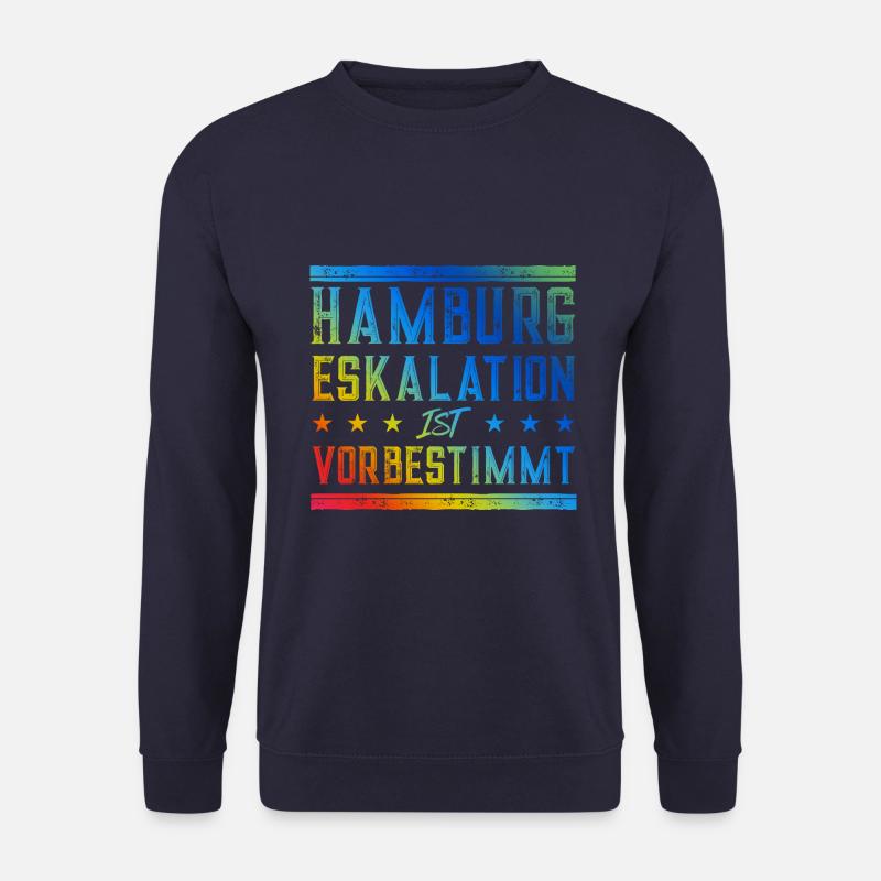 Hamburg Eskalation - Unisex Pullover - Navy