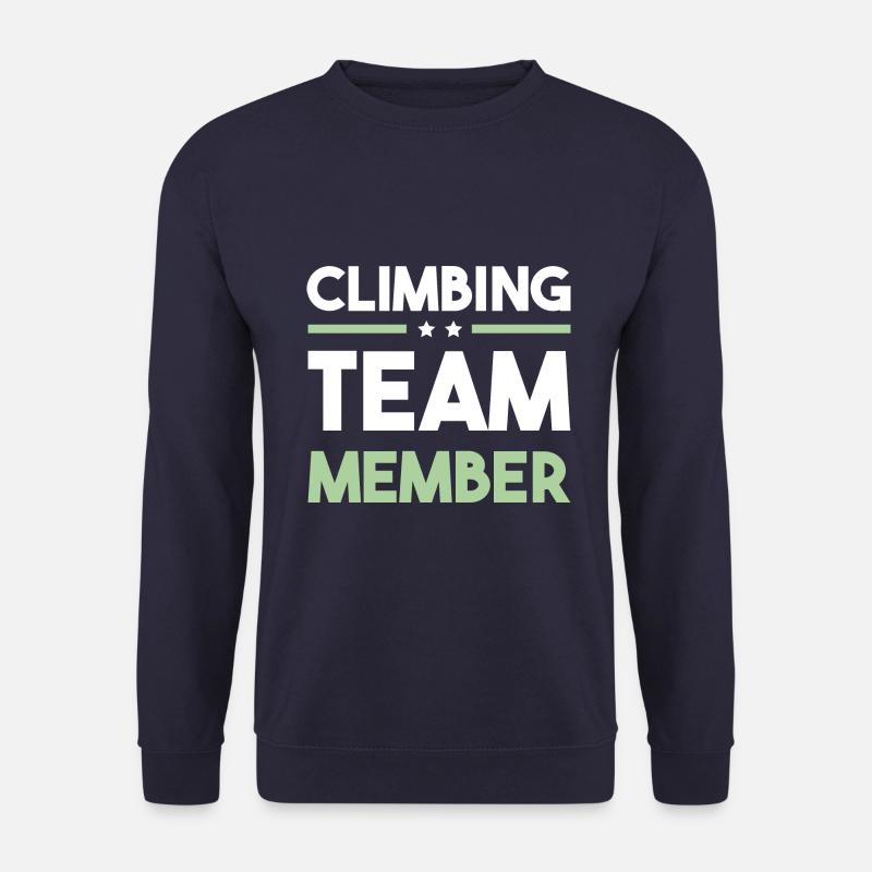 Climbing Team - Unisex Sweatshirt - navy