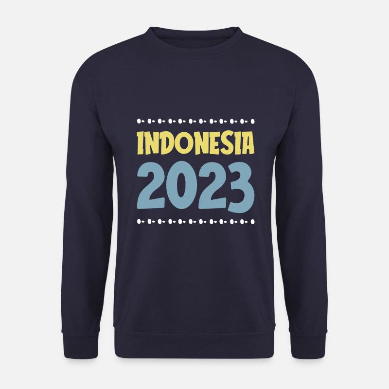 Indonesia 2023 - Unisex Pullover - Navy