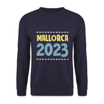 Majorque 2023 - Sweat-shirt Unisexe - marine - Devant - Alina (178cm) & Michal (187cm)