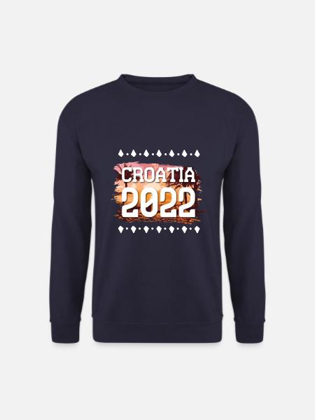 Croatia 2022 - Unisex Sweatshirt - navy