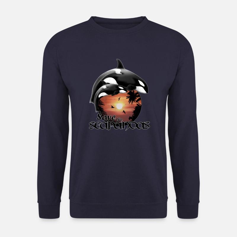 Orques orques - Sweat-shirt Unisexe - marine
