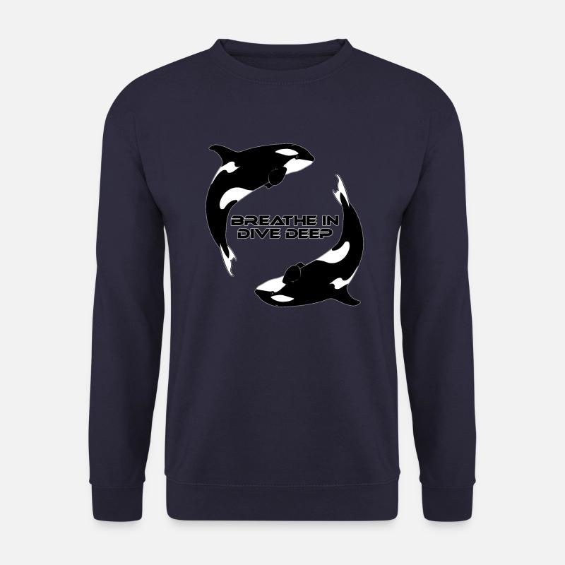 Orques orques - Sweat-shirt Unisexe - marine