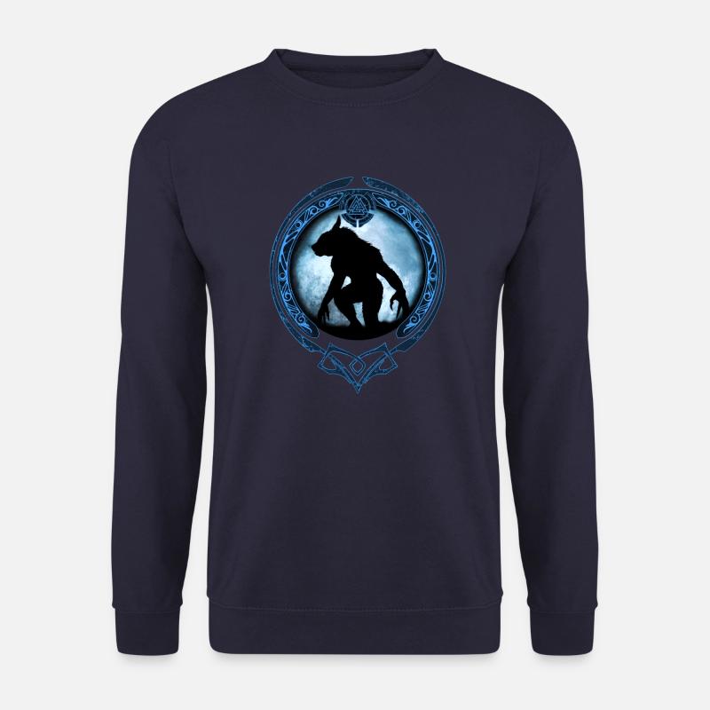 Fenris Werwolf - Unisex Pullover - Navy