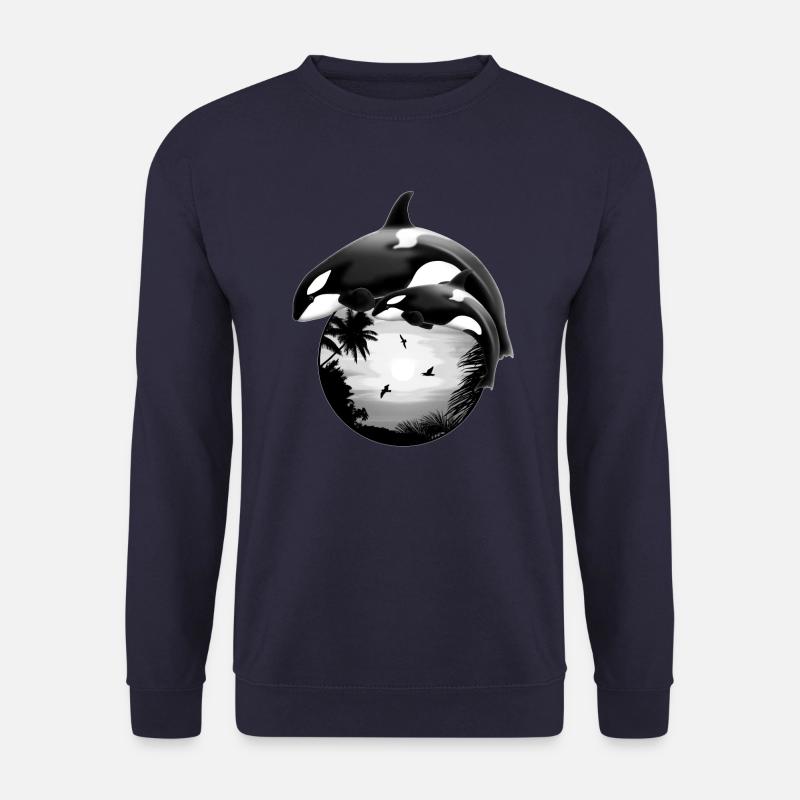 Killer whale - Unisex Sweatshirt - navy