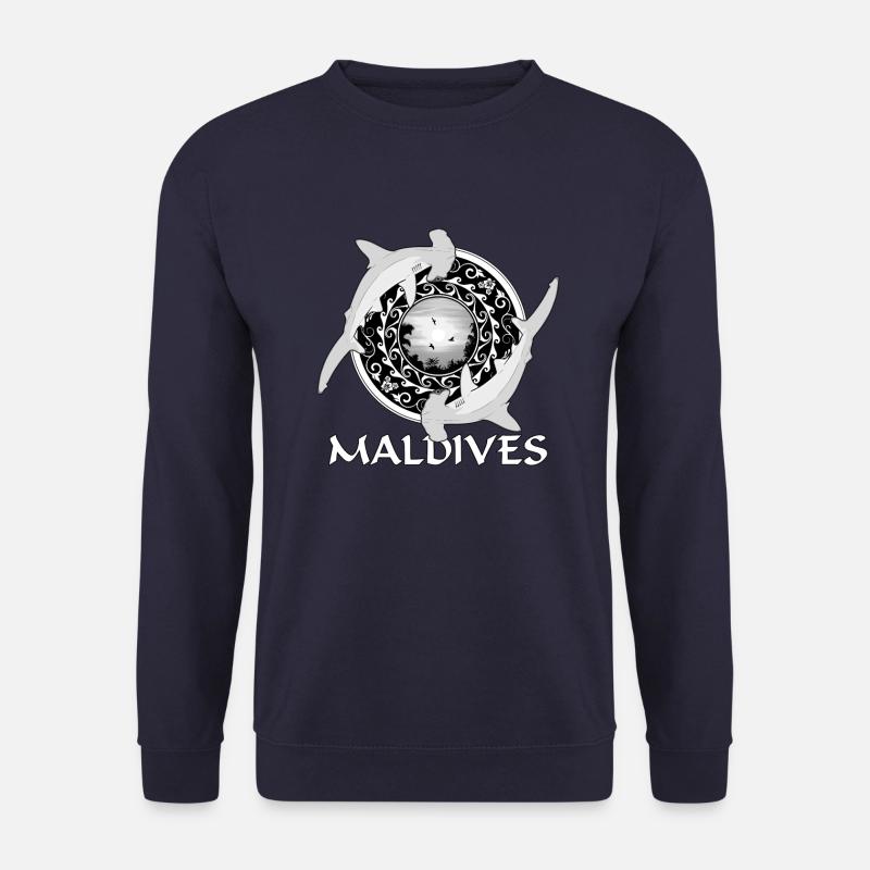 Malediven Hammerhaie - Unisex Pullover - Navy