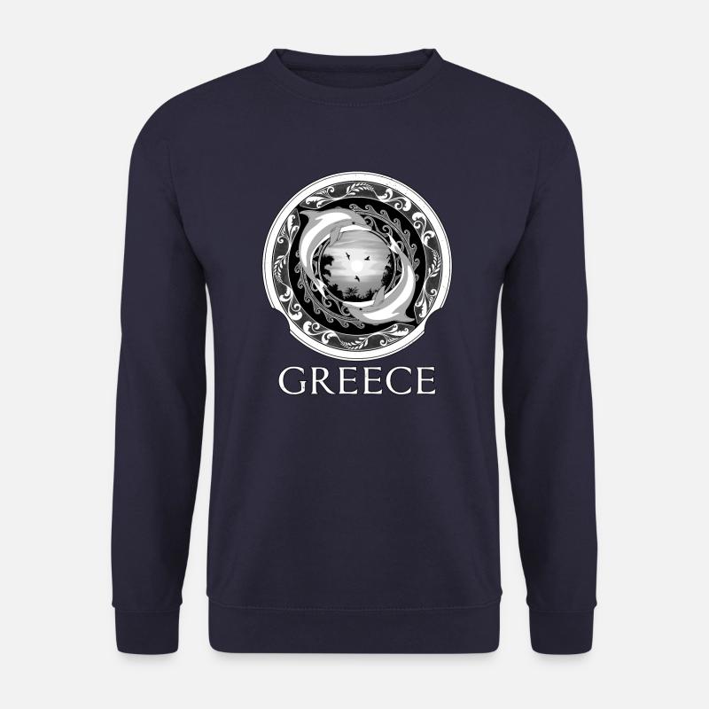 Dolphins Greece Hellas - Unisex Sweatshirt - navy