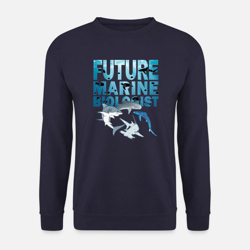 Future Marine Biologist Haiarten - Unisex Pullover - Navy