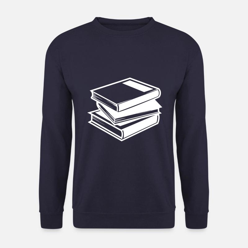 Bücher lesen - Unisex Pullover - Navy