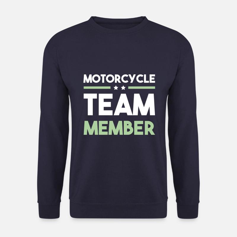 Motorcycle Team - Unisex Pullover - Navy