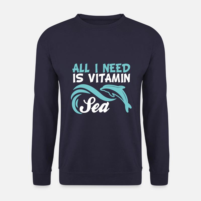 vitamin sea sommer - Unisex Pullover - Navy