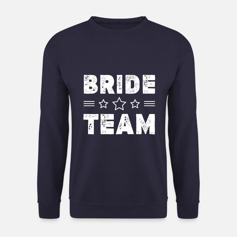 Bride Team - Unisex Pullover - Navy