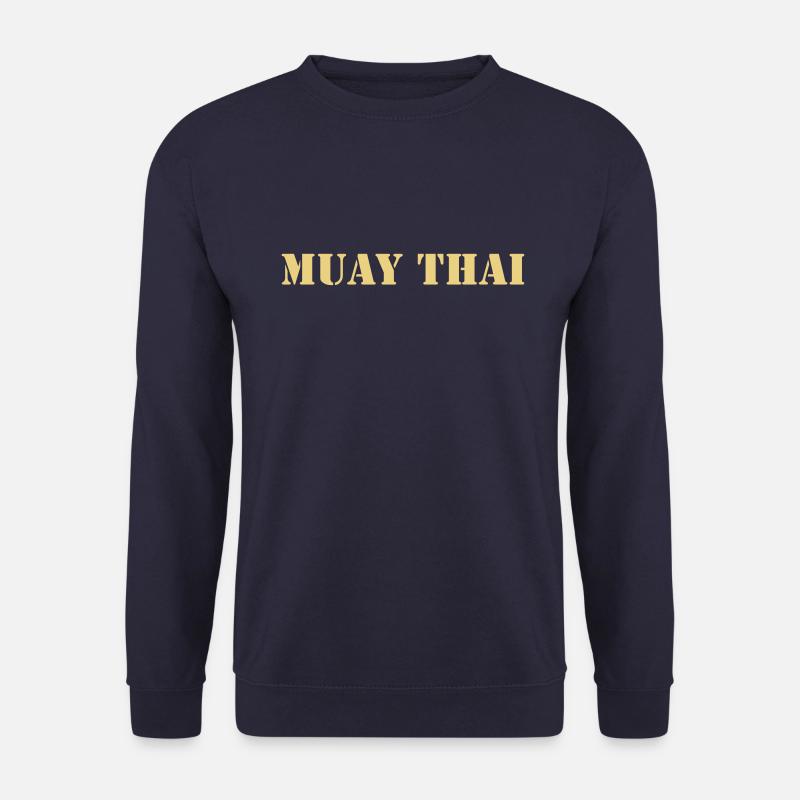 MUAY THAI - Unisex Pullover - Navy