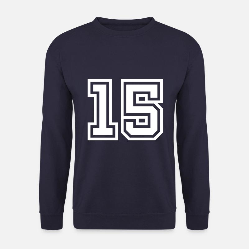 Symbole de 15 chiffres - Sweat-shirt Unisexe - marine