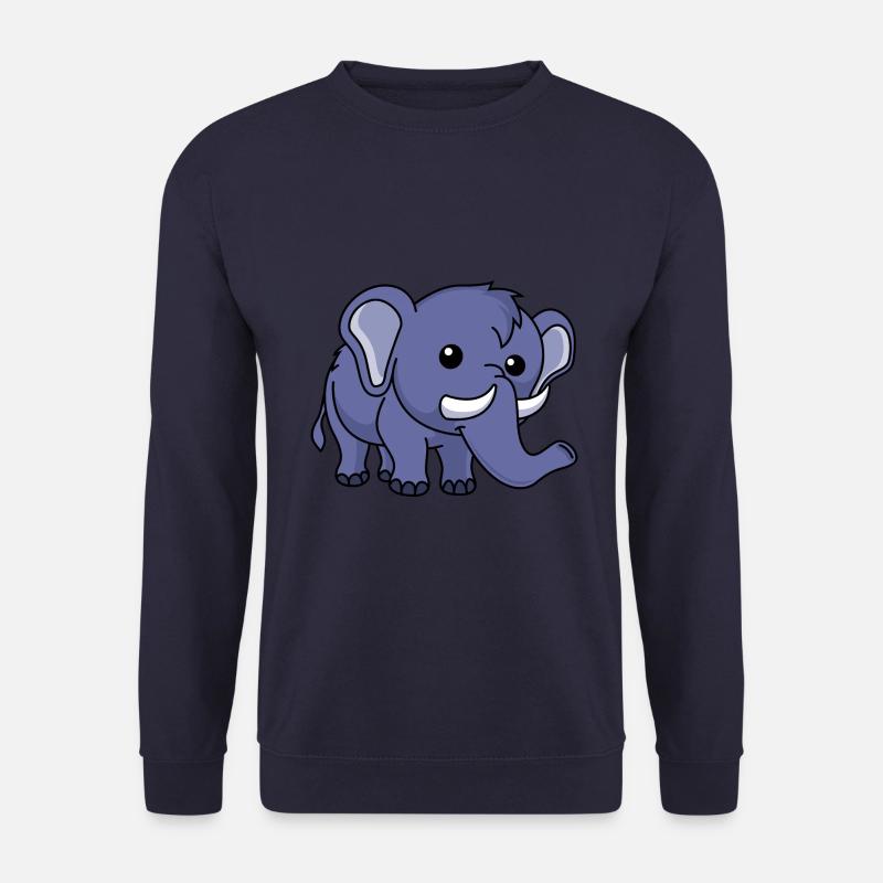 Mammoth Comic Animal - Unisex Sweatshirt - navy