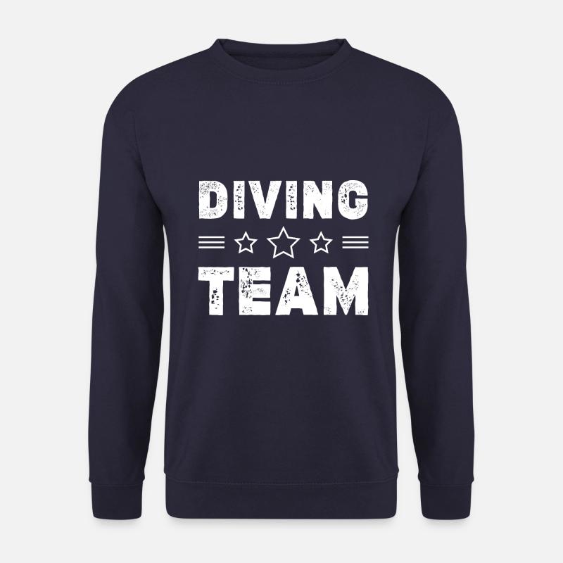 Diving Team - Unisex Pullover - Navy